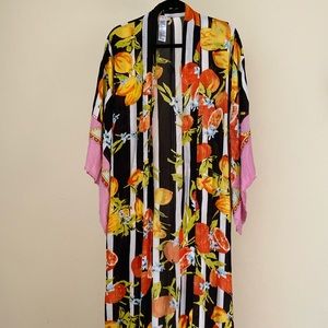 Free People Ciao Bella Stripe Kimono